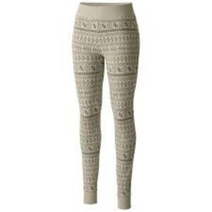 Columbia Holly Peak Jacquard Leggings Women's Small Regular New with Tags
